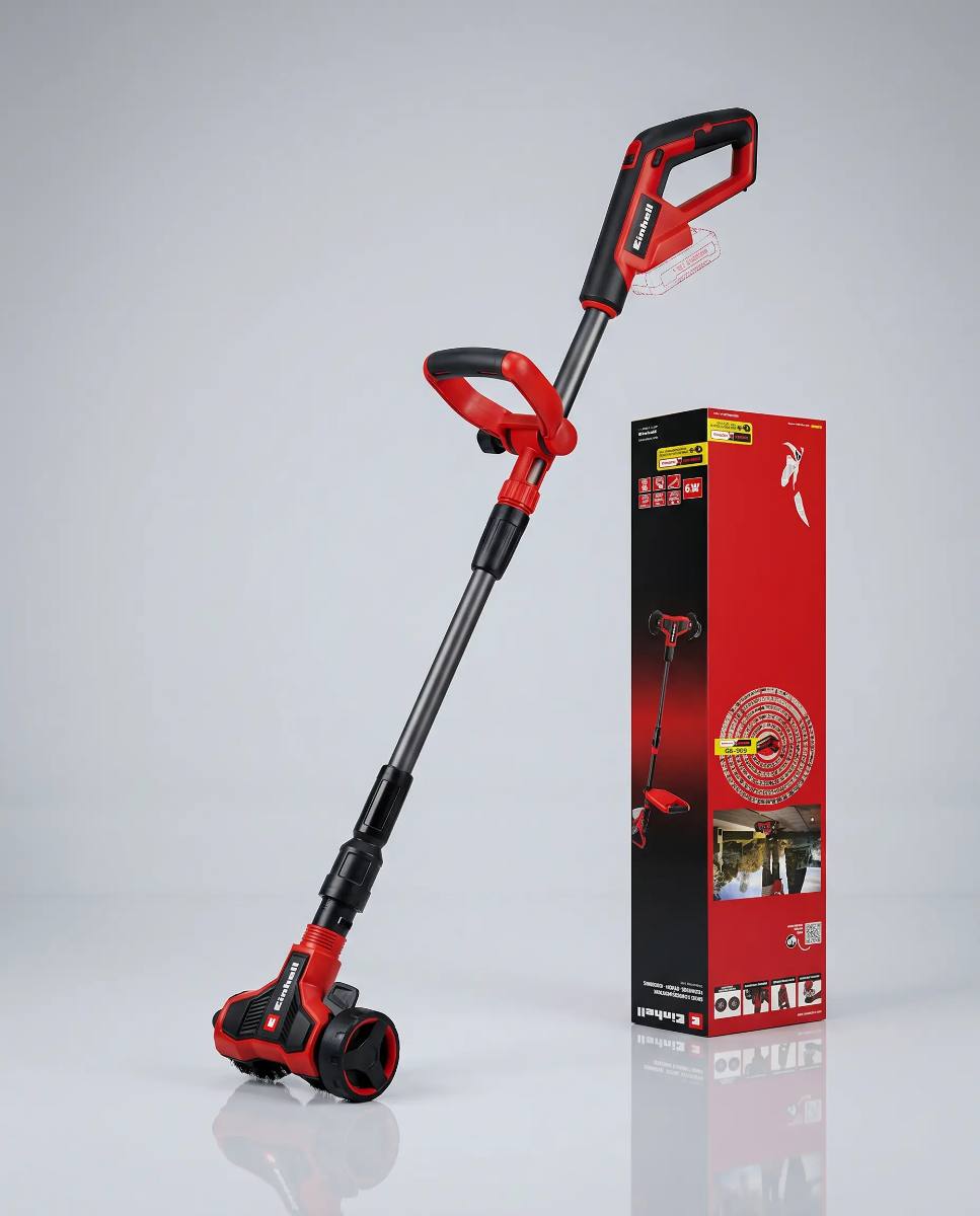 Aparat pentru curățarea rosturilor și îndepărtarea buruienilor Einhell GE-CC 18/110 Li E-Solo Power X-Change