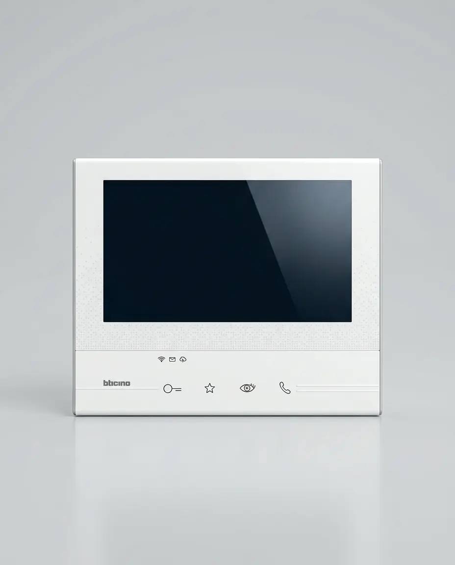 Videointerfon Smart Bticino 344642 – WiFi, 7” Touch, Alb