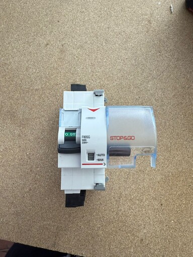 BTicino F80SG Stop&Go Automatic Reset RCD