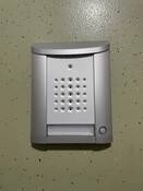 Interfon Ritto Entravox 1840120 Stație Control Ușă, 1 Buton, Argintiu