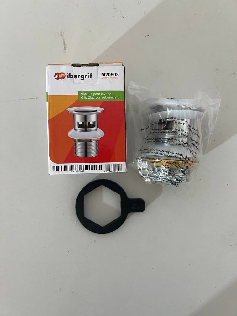 Ventil de scurgere Ibergrif POP-UP pentru lavoar