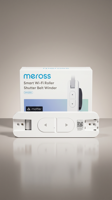 Motor rulou smart Meross Matter
