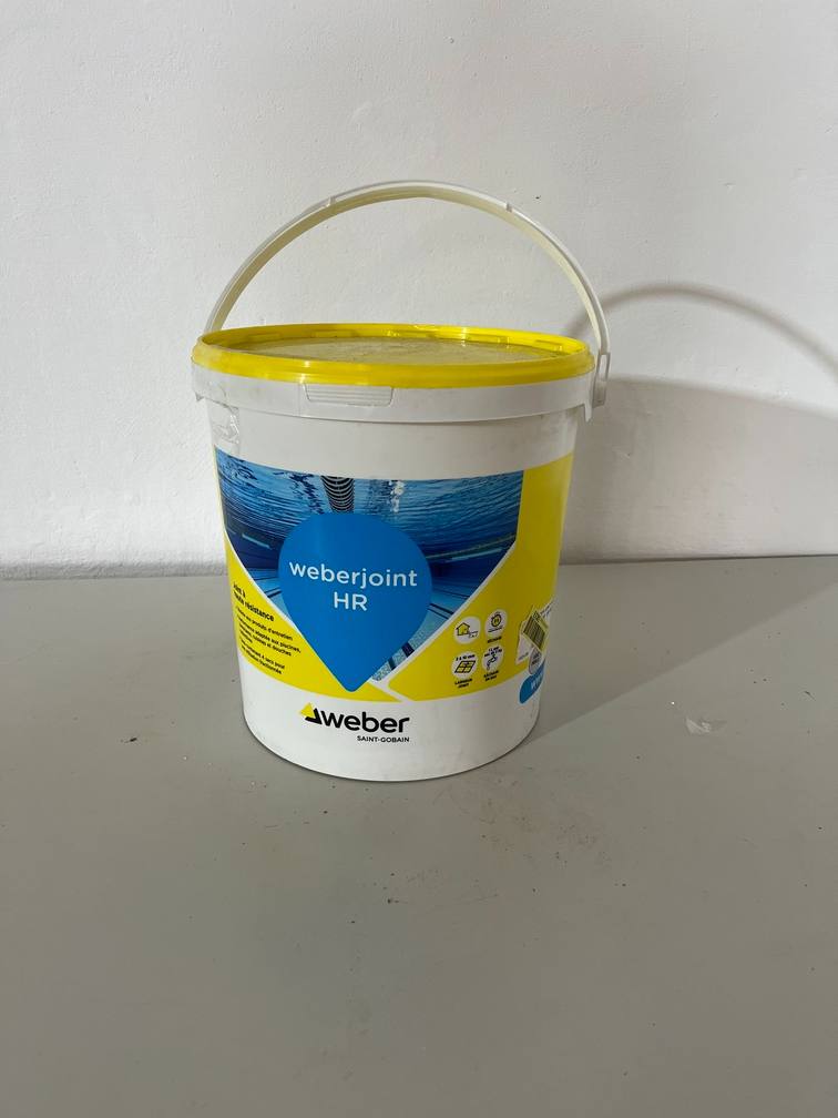 Chit de rosturi WEBER Weberjoint HR 20 kg, gri perlat, pentru piscine