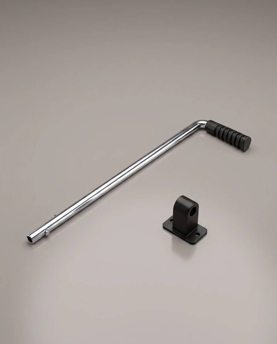 Zăvor inferior pentru poartă Alberts 207069, 600 mm