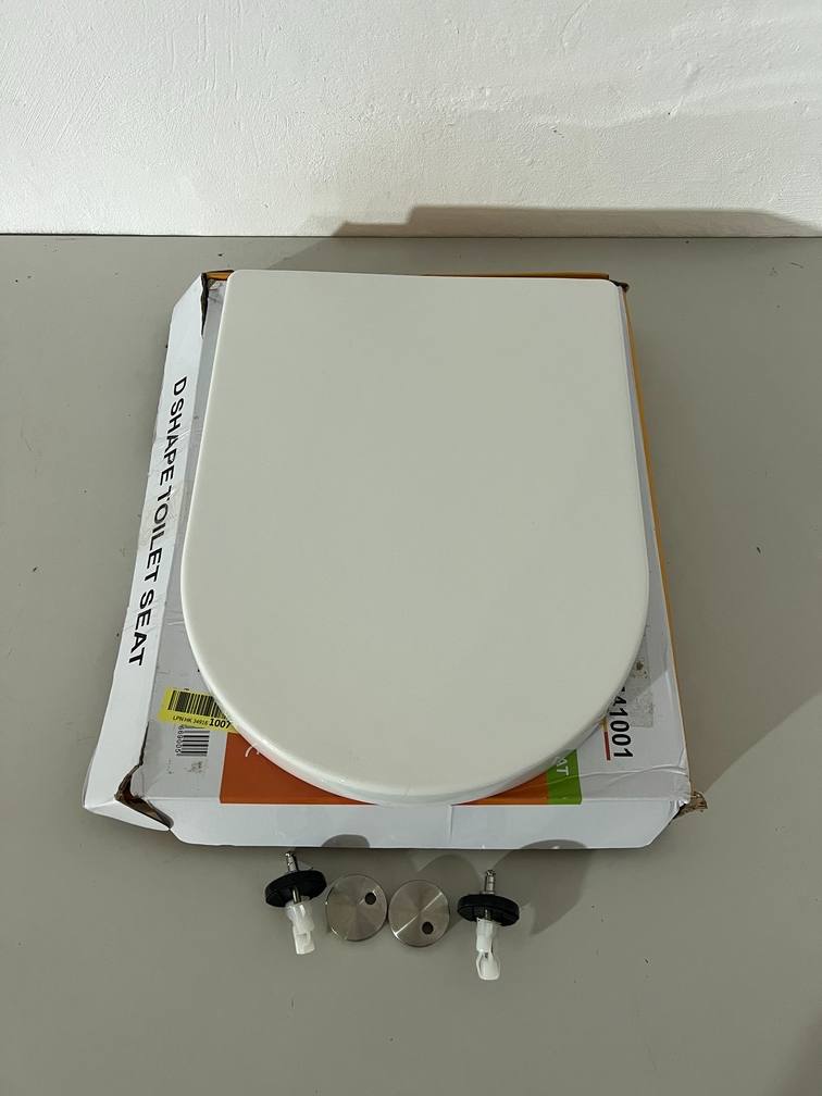 Ibergrif M41001 Capac WC cu închidere lentă Soft Close, Quick Release,
