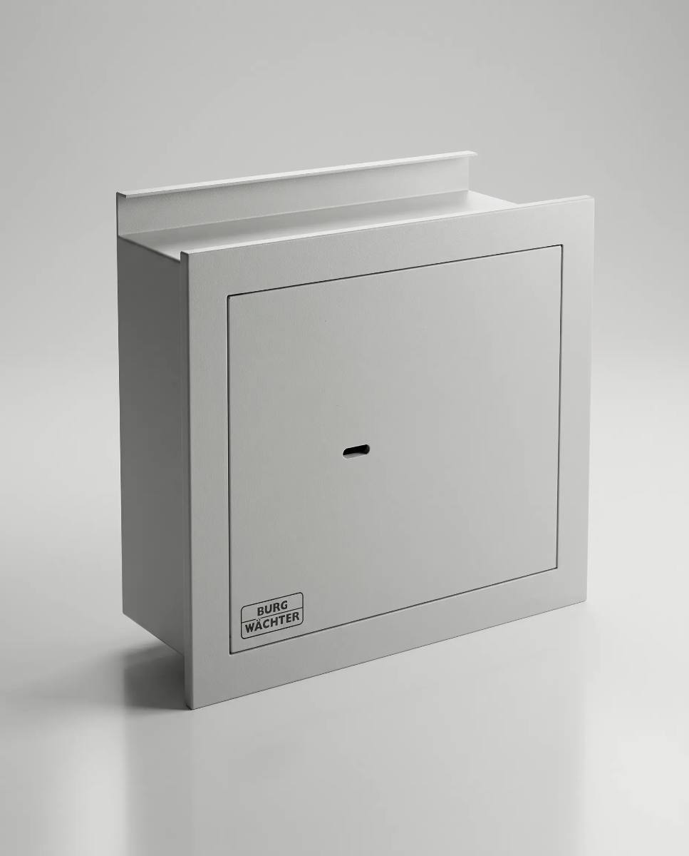 BURG-WÄCHTER CityLine CW 5 350 S – Seif de perete cu închidere Doppelbart, clasa de securitate B, protecție la foc
