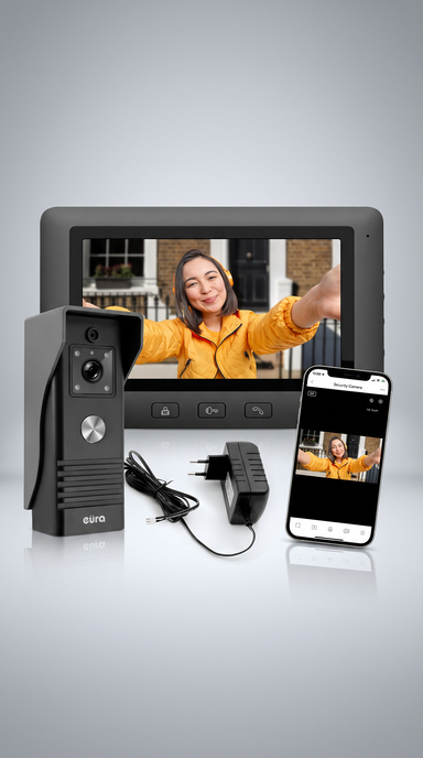Eura VDP-45A3-TY Alpha+ Tuya Videointerfon WiFi