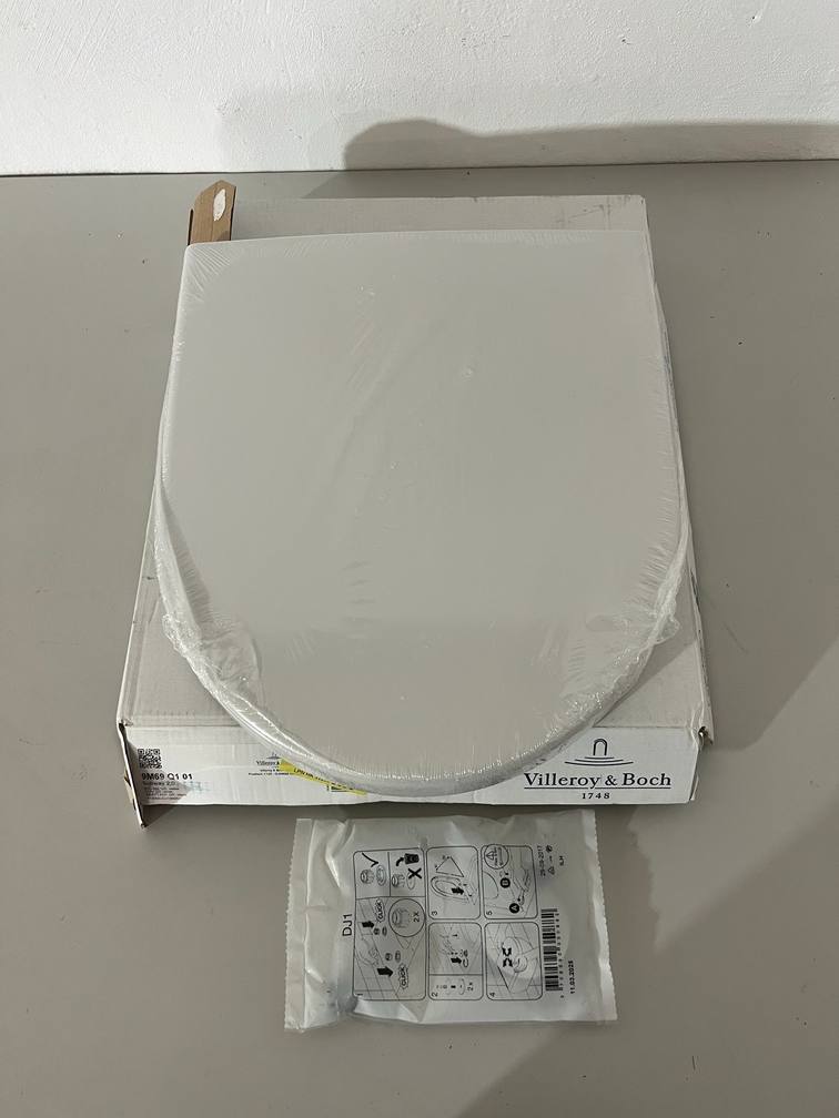 Villeroy & Boch Subway 2.0 – Capac WC cu închidere soft-close, QuickRelease, Duroplast,