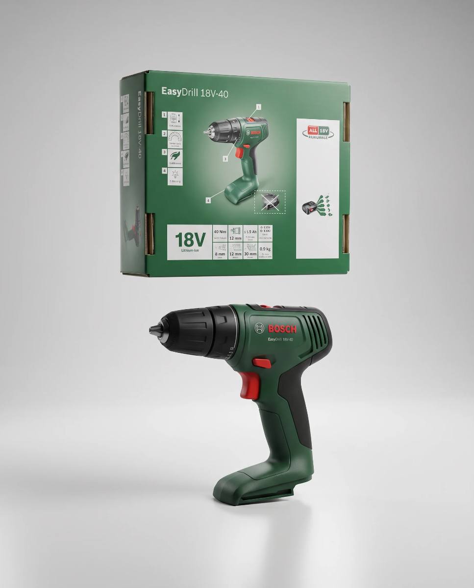 Bosch EasyDrill 18V-40 - Masina de gaurit si insurubat cu acumulator