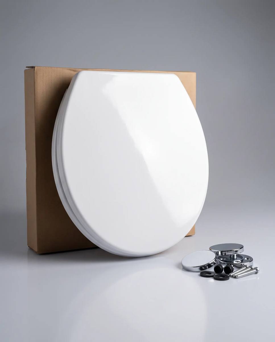 Capac WC Amazon Basics Soft Close, Quick Release, Heavy Duty