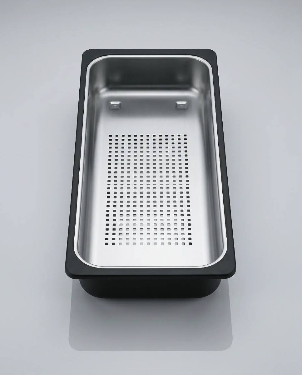 Franke Égouttoir – Suport de Uscare Vase, Plastic și Inox, Gri/Negru